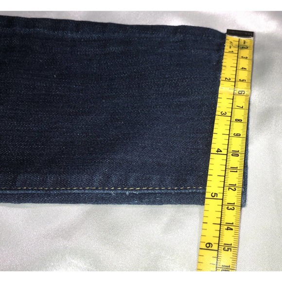 7 For All Mankind The Skinny Denim Jeans Size 26 Pants - Picture 5 of 10